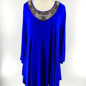 Lavanya 1X long sleeve tunic